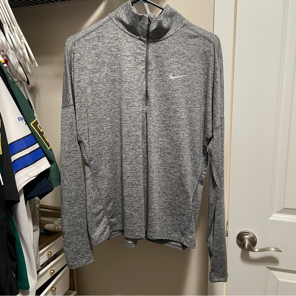 Nike Dri-FIT Gray Running Top